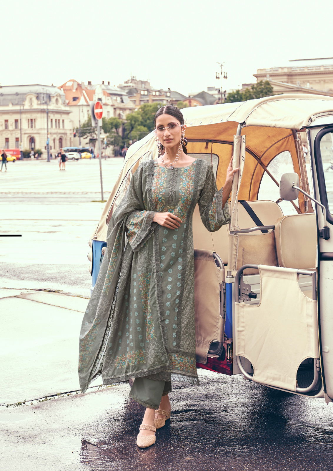 Bagh By The Hermitage Shop Lawn Cotton Digital Printed Dress Material Wholesale Online